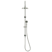 Harrington Brushed Nickel Twin Shower